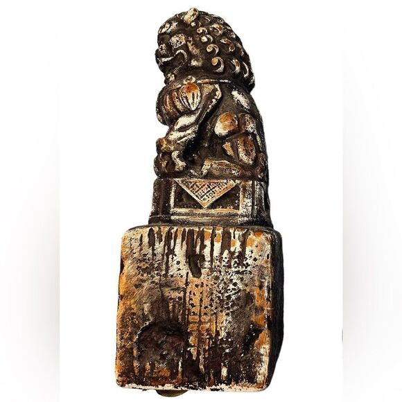 Attila’s Original Reproduction of the Artist Foo Dog Statue Feng Shui Figurine - Picture 4 of 9